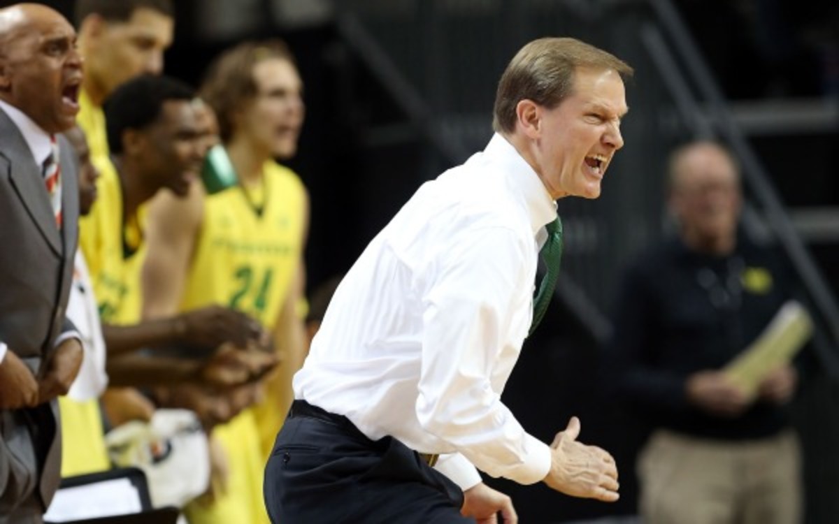 Dana Altman has a career record of  487280 in 25 seasons as a college coach. (AP Photo/Chris Pietsch)